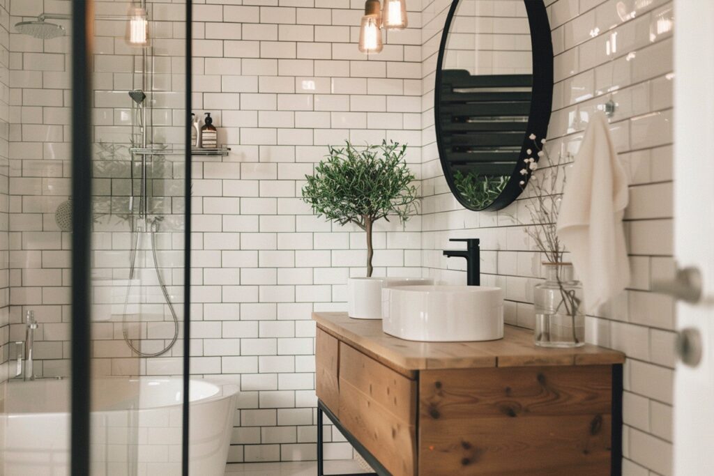Luxury bathroom installation
